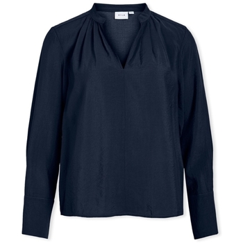Vila Blouse  Top Milla L/S - Navy Blazer