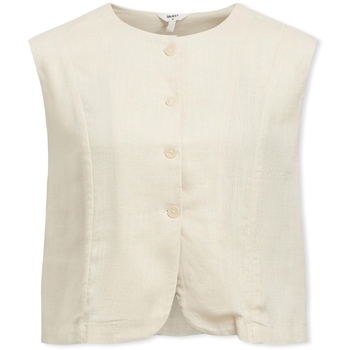 Object Blouse  Aya Vest - Sandshell