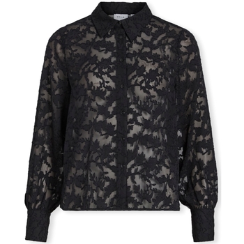 Vila Blouse  Noos Flema New Shirt L/S - Black