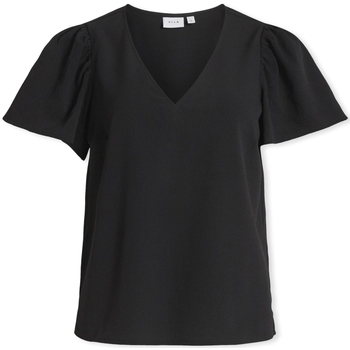 Vila Blouse  Top Kirsti Ika LS - Black Beauty