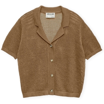 Aware Blouse  Saga Cardigan - Ermine