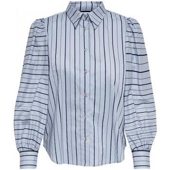 La strada Blouse  Shirt Trinny L/S - Tempes /Night