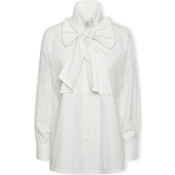 Y.A.S Blouse  YAS Sigga Shirt L/S - Star White