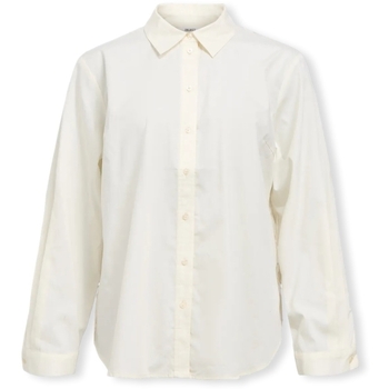 Object Blouse  Catinka Shirt - White Sand