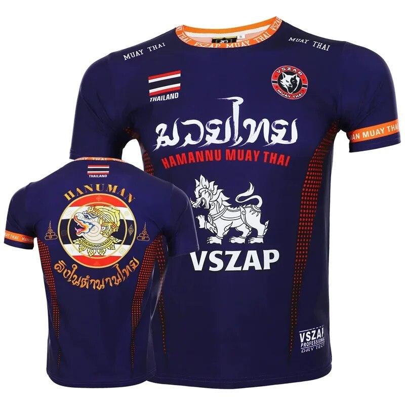 ETST WENDY 005 Nieuwe Zomer 3D Muay Thai Afdrukken T-shirt Voor Mannen Kinderen Mode BJJ Sport T-shirts Unisex Gym Sneldrogende Kleding VSZAP Top Tee 4XL