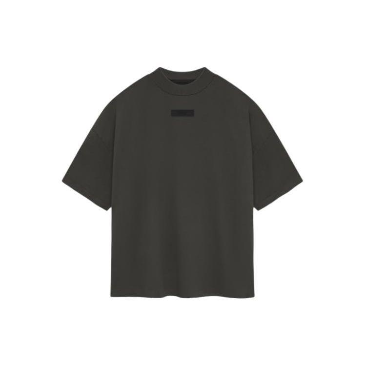Fear of God Essentials korte mouw T-shirt Ink Heren Tops Zwart 125SP244190F S