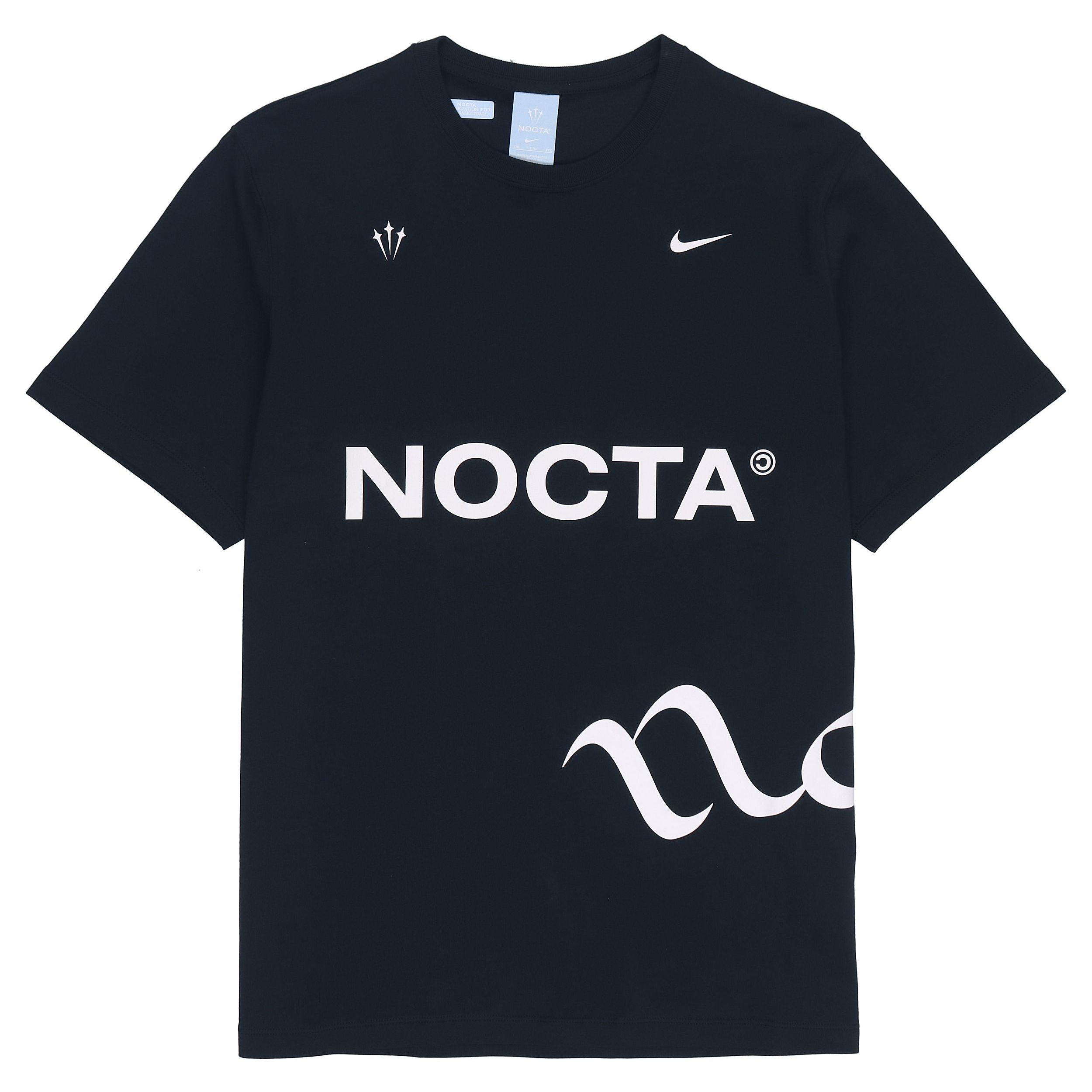 Nike x NOCTA Basketbal T-shirt (Azië-maatvoering) Zwarte heren streetwear DM1727-010 S
