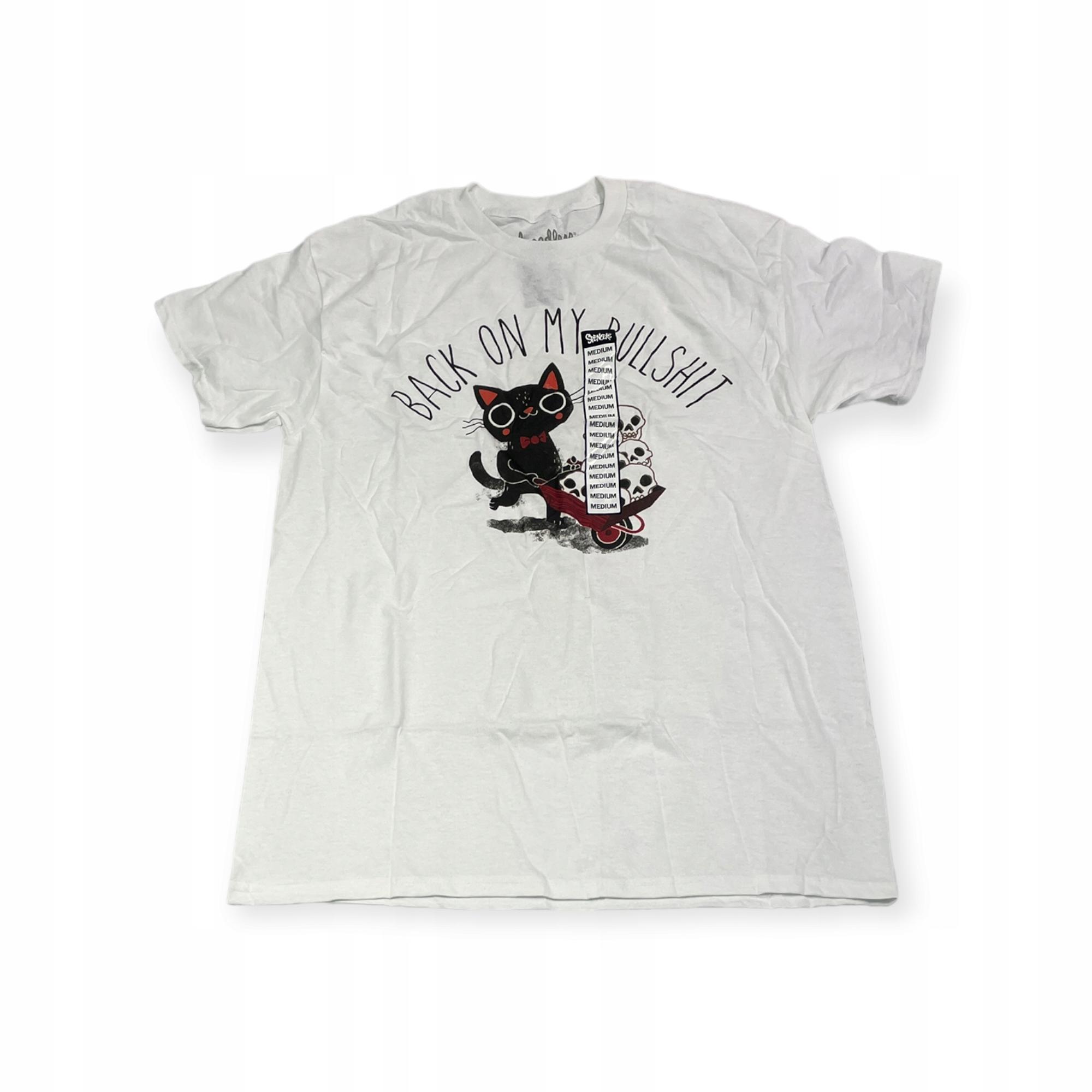Outletup-clothes Koszulka T-shirt męski okrągły dekolt SPENCER'S THREADLESS M