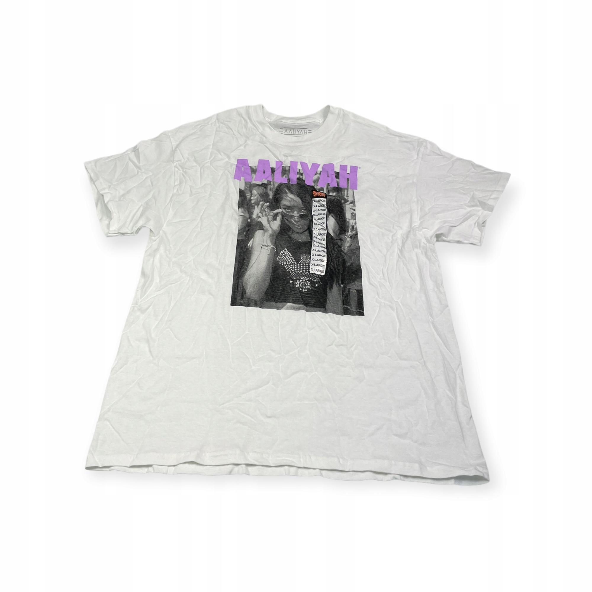 Outletup-clothes Koszulka T-shirt męski okrągły dekolt SPENCER'S NADRUK XL