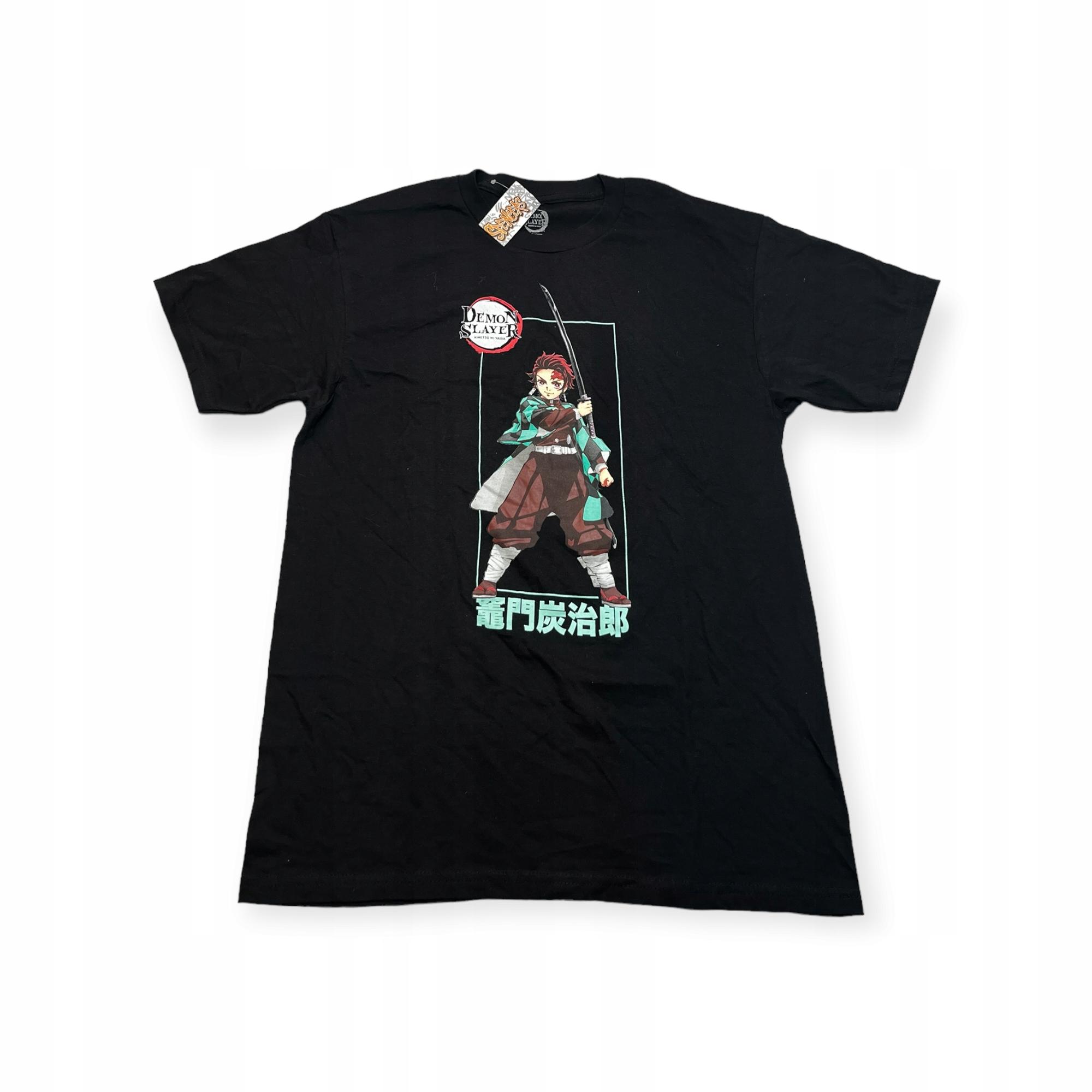 Outletup-clothes Koszulka T-shirt męski okrągły dekolt SPENCER'S nadruk S