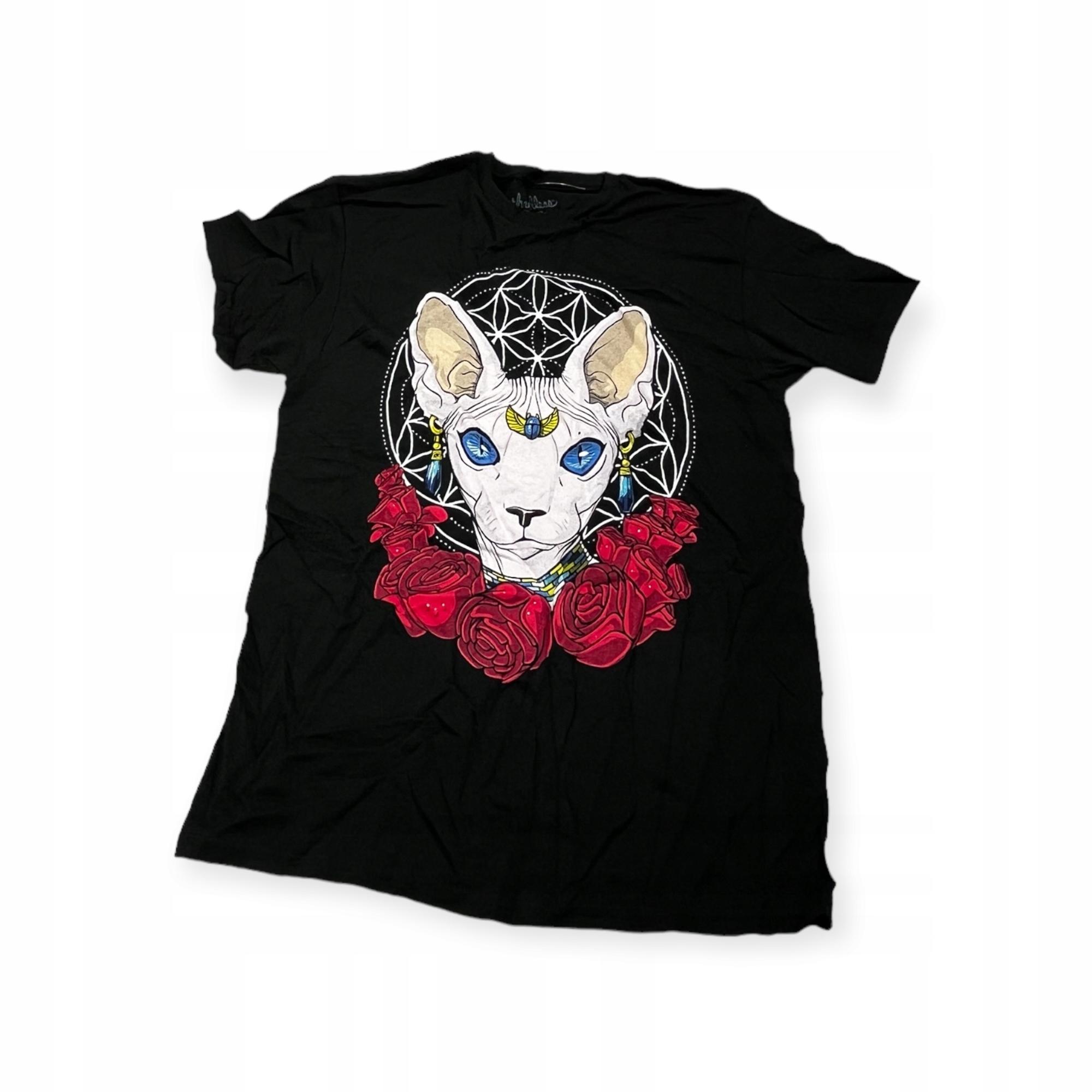 Outletup-clothes Koszulka T-shirt męski okrągły dekolt SPENCER'S Threadless M