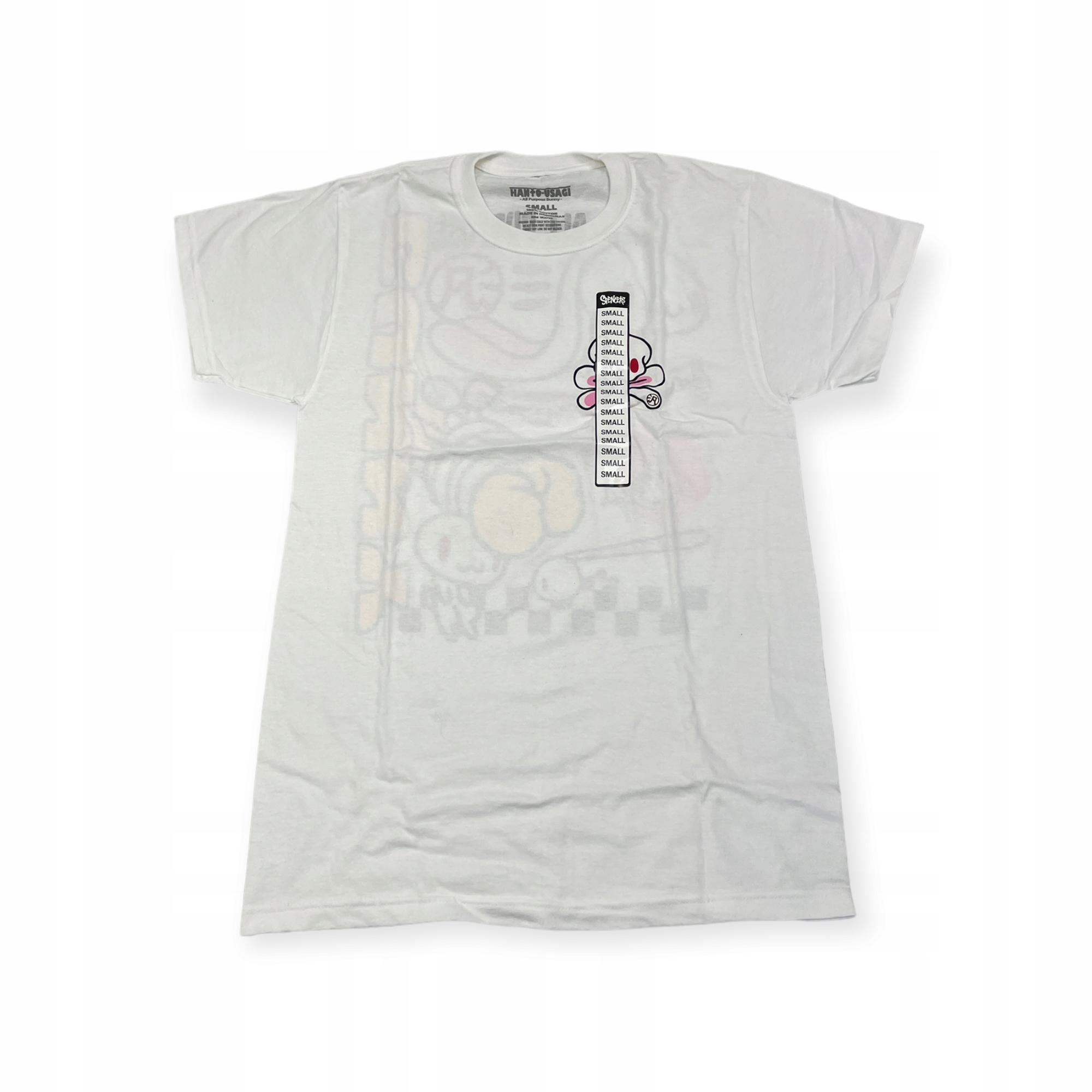 Outletup-clothes Koszulka T-shirt męski okrągły dekolt SPENCER'S nadruk M