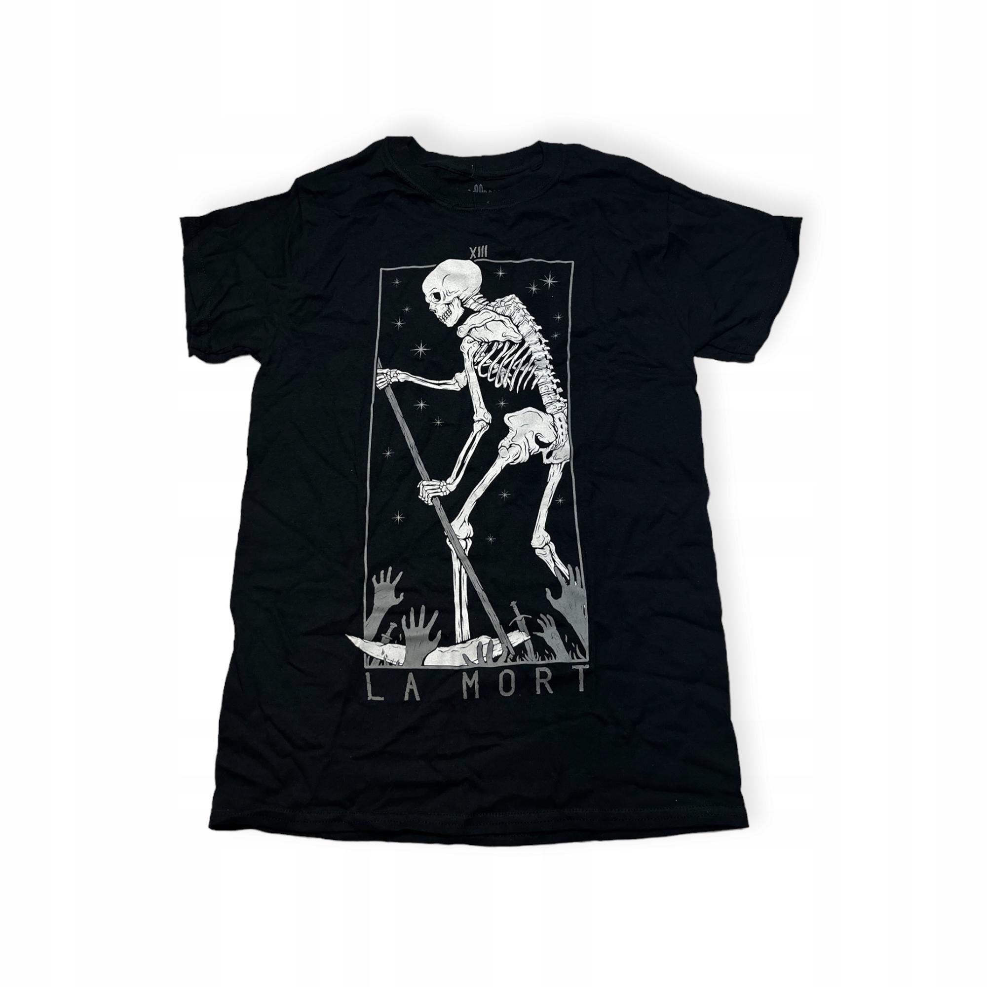 Outletup-clothes Koszulka T-shirt męski okrągły dekolt SPENCER'S NADRUK M