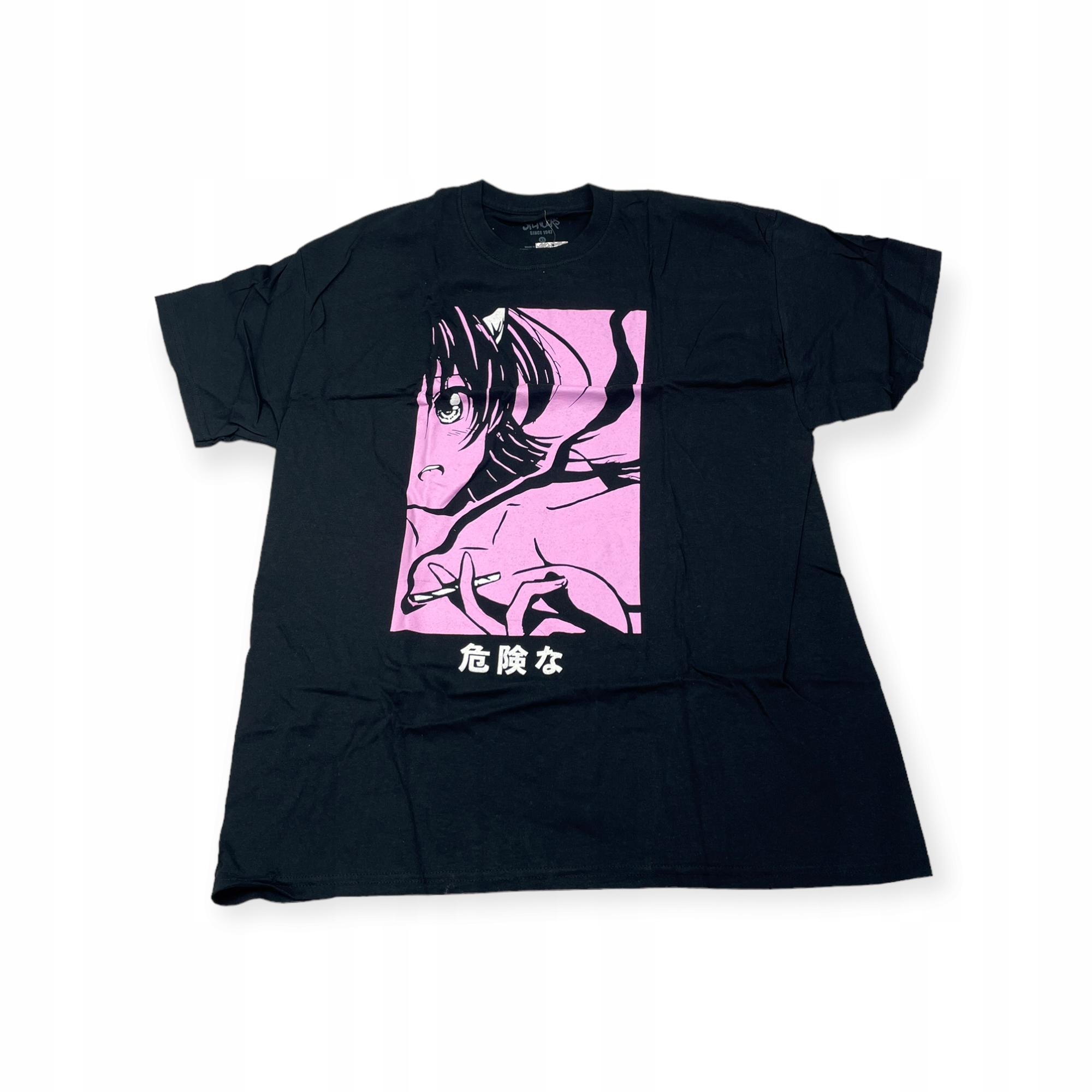 Outletup-clothes Koszulka T-shirt męski okrągły dekolt SPENCER'S nadruk XL