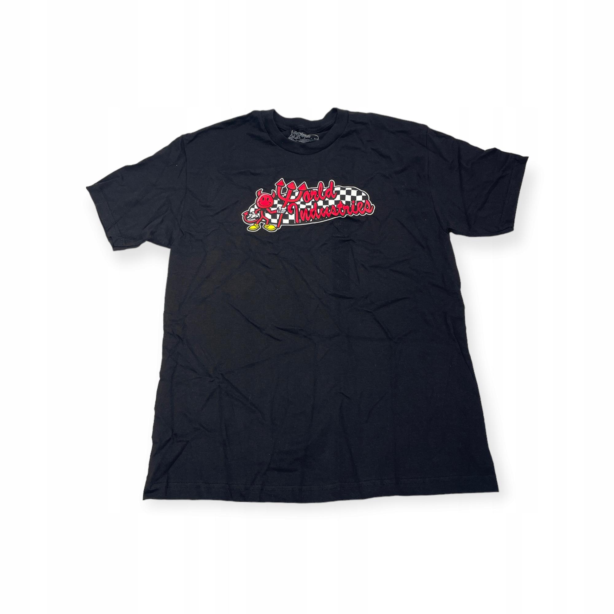 Outletup-clothes Koszulka T-shirt męski okrągły dekolt SPENCER'S NADRUK L
