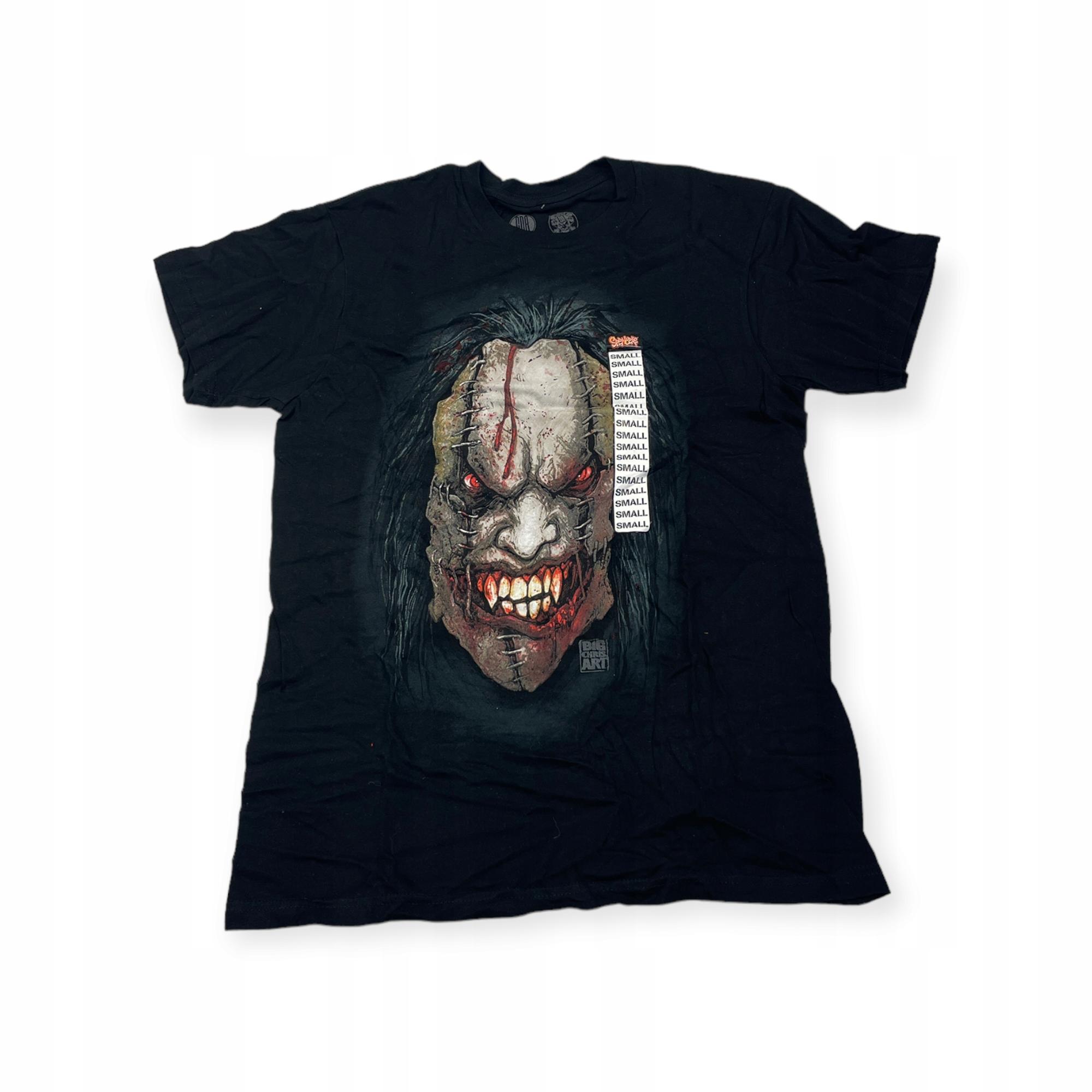 Outletup-clothes Koszulka T-shirt męski okrągły dekolt SPENCER'S NADRUK L