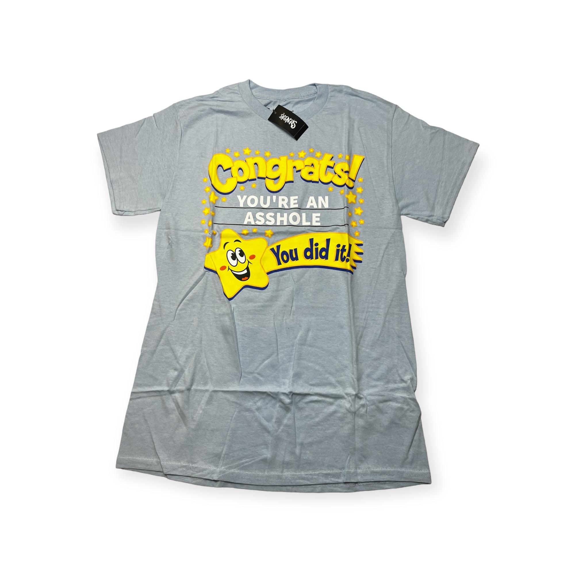 Outletup-clothes Koszulka T-shirt męski okrągły dekolt SPENCER'S NADRUK M