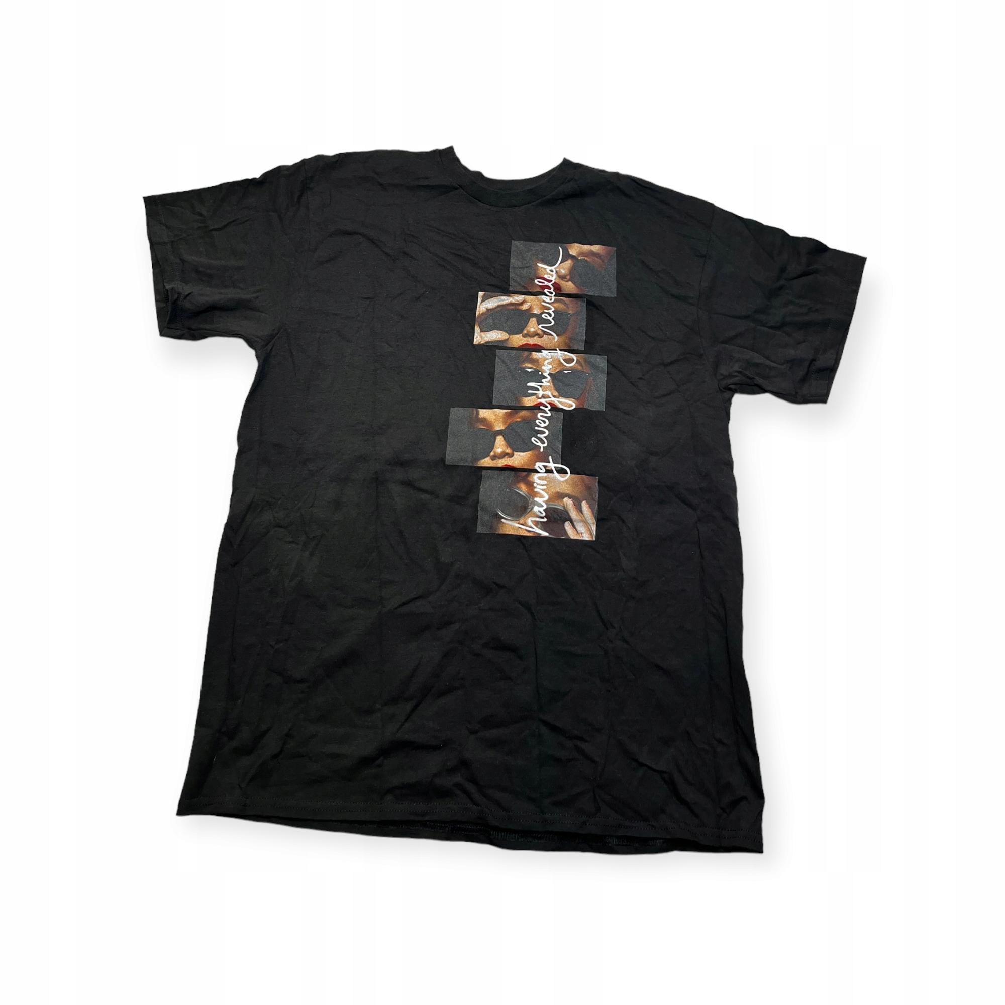 Outletup-clothes Koszulka T-shirt męski okrągły dekolt SPENCER'S NADRUK L