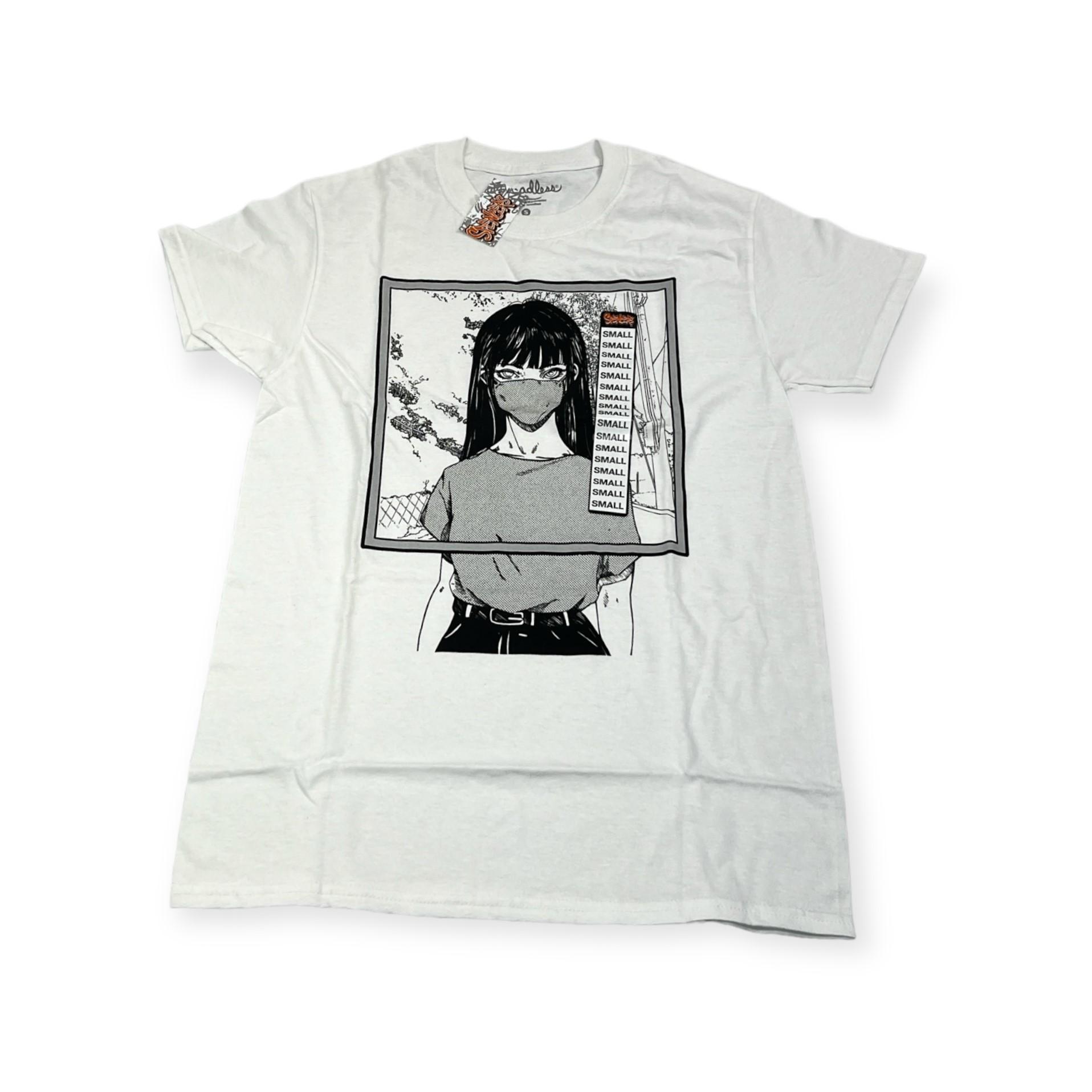 Outletup-clothes Koszulka T-shirt męski okrągły dekolt SPENCER'S Threadless L