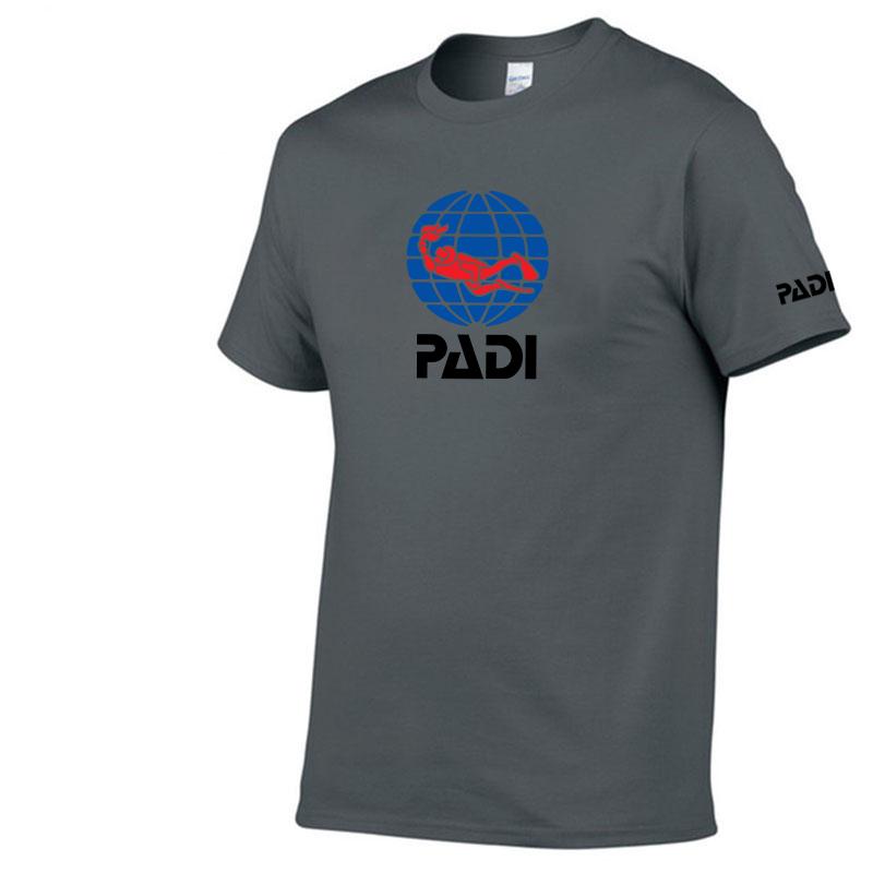 The second face a man Padi bedrukt heren katoenen T-shirt met ronde hals en korte mouwen XL zwart/donkergrijze kleur
