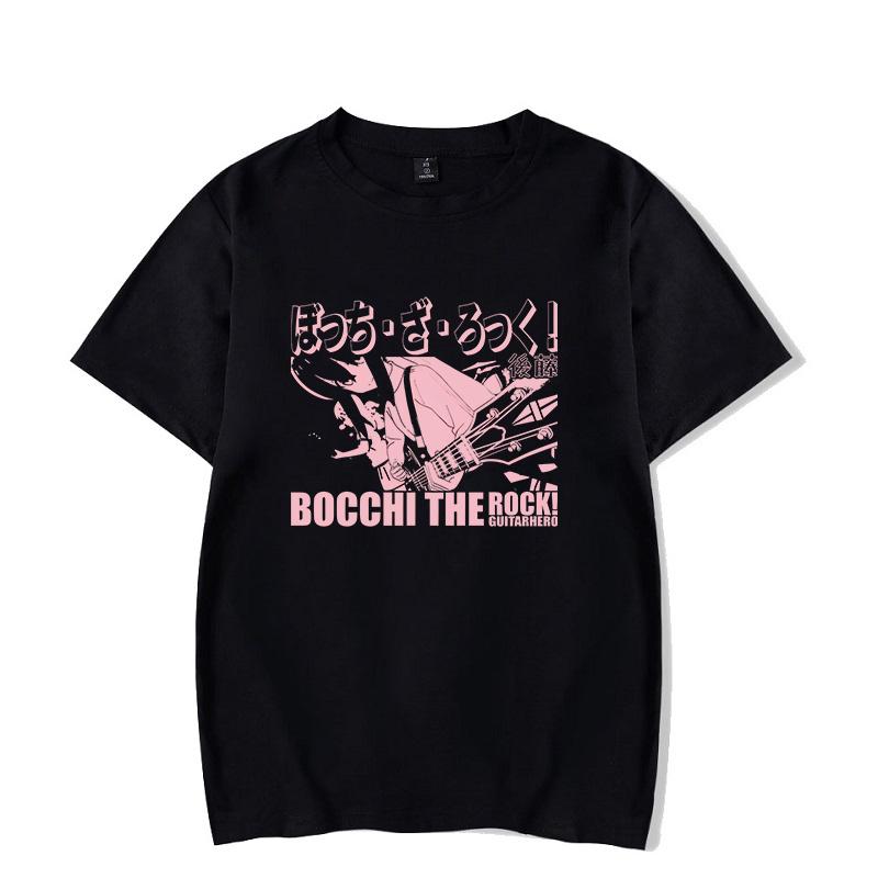 Hoodie Suit Clothing Klassiek Speciaal T-shirt Bocchi the Rock Gotou Hitori Manga Shirt Anime Comfortabel Hip Hop Grafisch T-shirt Korte Mouw Tees 3XL