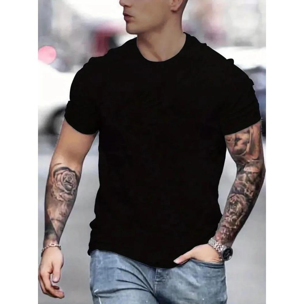 Comfortable season T-shirt met Jezus-print, T-shirts voor heren, casual T-shirt met korte mouwen voor de zomer, casual voor comfort het hele seizoen en gemakkelijk te onderhouden XXXL