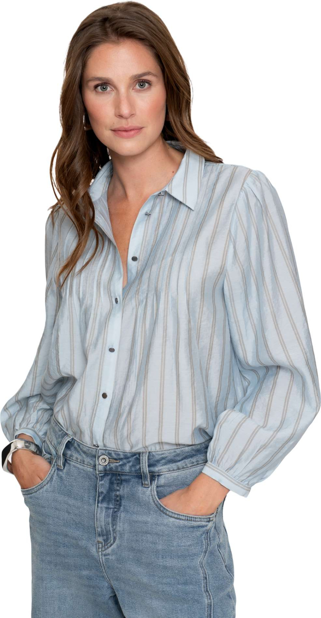 Geisha Blouse light blue