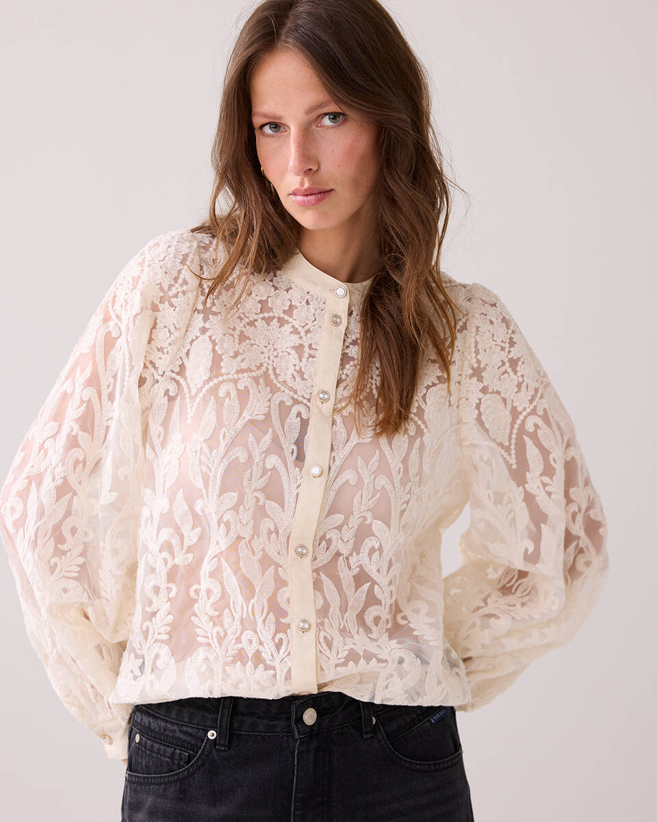 Summum Blouse lange mouw 2s3191-12300