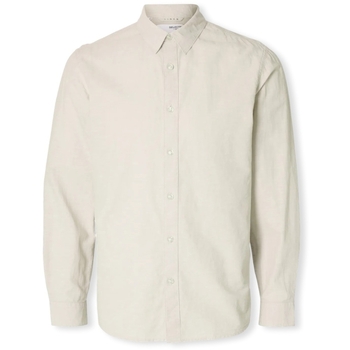 Selected Overhemd Lange Mouw  Noos Slim-Sun Shirt - Pure Cashmere