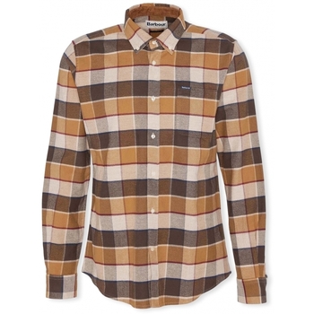 Barbour Overhemd Lange Mouw  Shirt Valley Tailored - Brown
