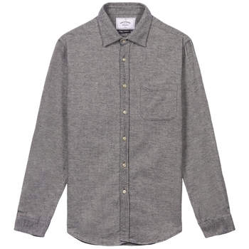 Portuguese Flannel Overhemd Lange Mouw  Teca Shirt - Light Grey