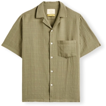 Portuguese Flannel Overhemd Lange Mouw  Grain Shirt - Khaki