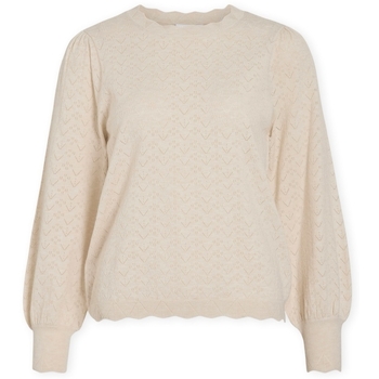 Vila Trui  Emi Knit - Super Light Natural Melan