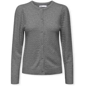 Only Trui  Katia Life Knit - Medium Grey Melange