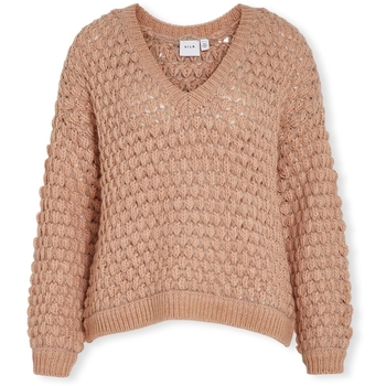 Vila Trui  Evali Knit L/S - Natural Melange