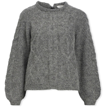 Object Trui  Smilla Knit - Medium Grey Melange