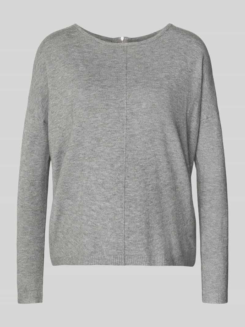 Vero Moda Trui met ronde hals VMBREEZE AURA LS ZIPPER BLOUSE NOOS