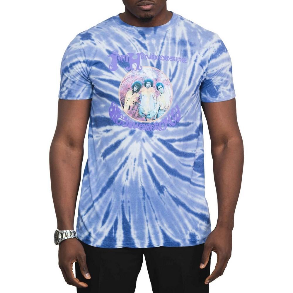 Jimi Hendrix Unisex volwassene bent u ervaren tie-dye T-shirt S