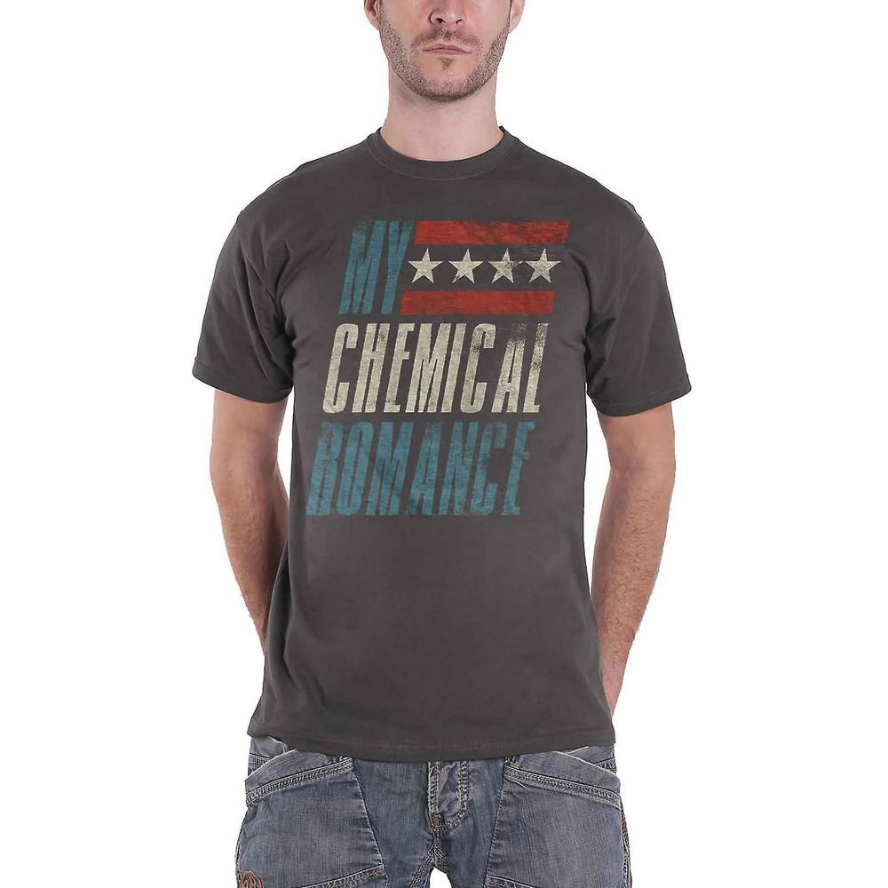 My Chemical Romance Mijn chemische romantiek Unisex volwassen Raceway T-shirt XS