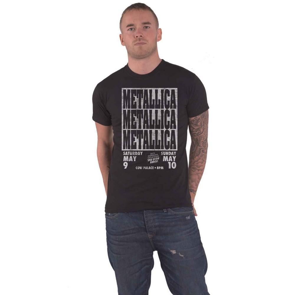 Metallica Unisex volwassen koe Palace T-shirt S zwart