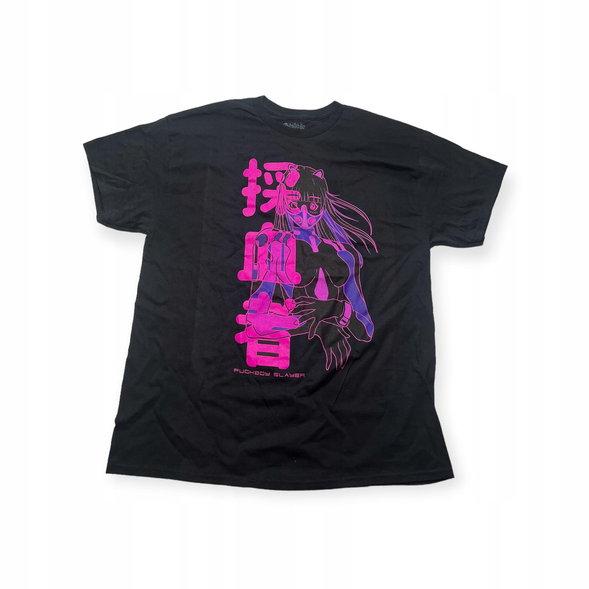 Outletup-clothes Koszulka T-shirt męski okrągły dekolt SPENCER'S nadruk XL