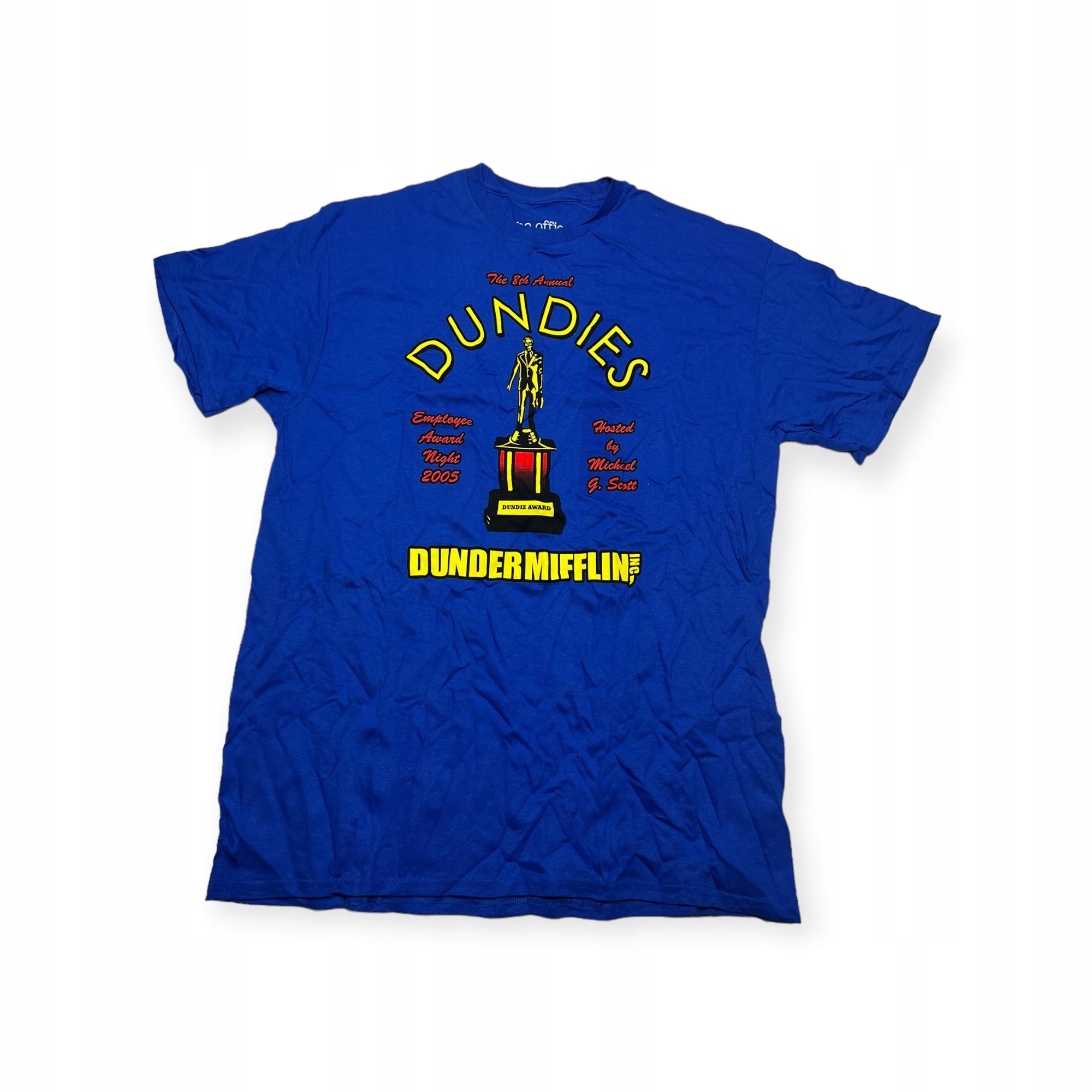 Outletup-clothes Koszulka T-shirt męski okrągły dekolt SPENCER'S NADRUK L