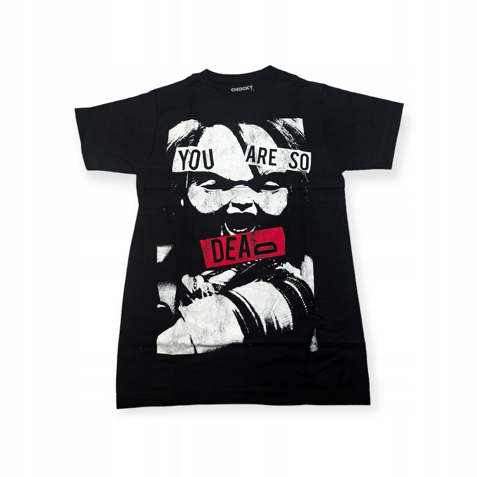 Outletup-clothes Koszulka T-shirt męski okrągły dekolt SPENCER'S NADRUK XL