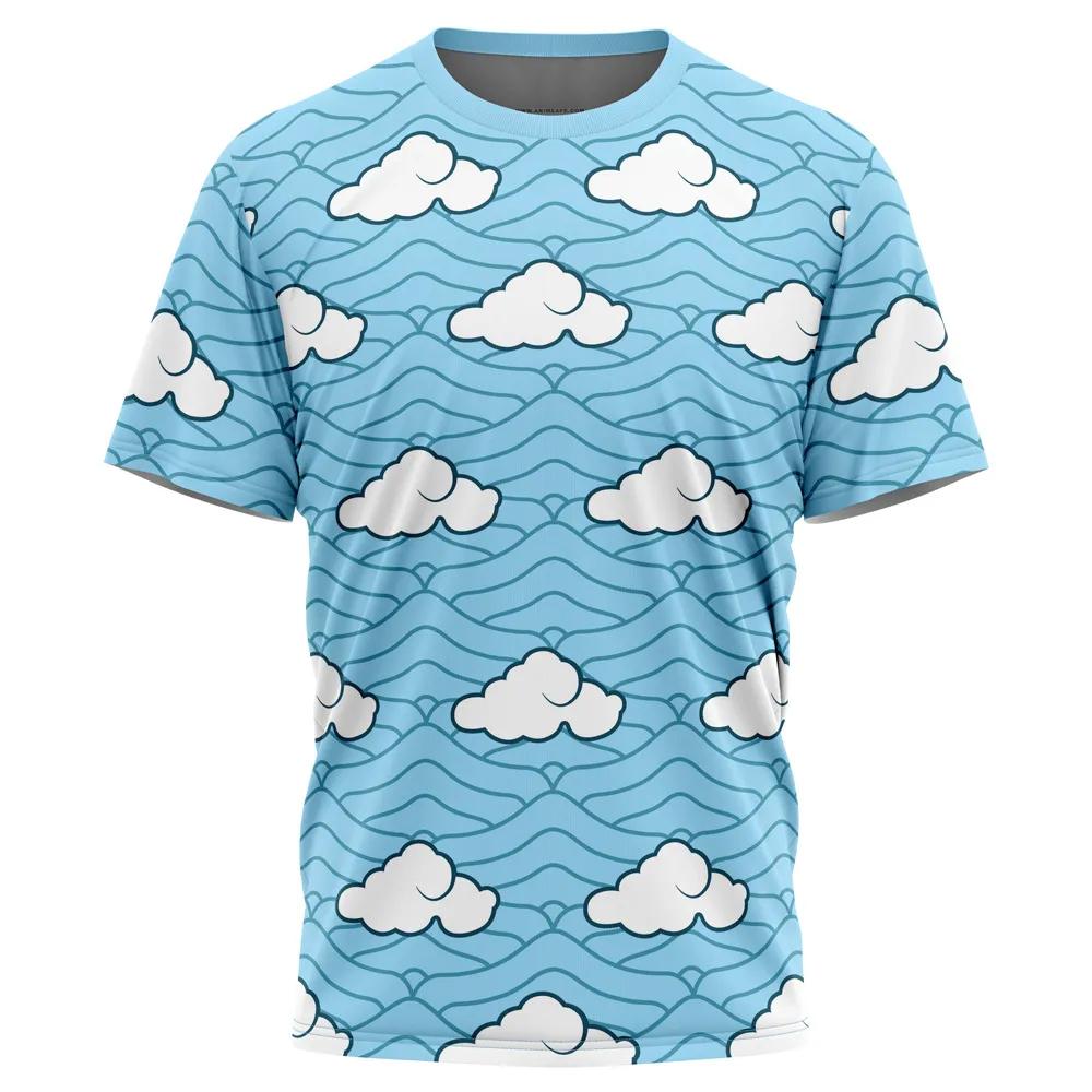ETST 07 Astral Aura Tanjiro Demon Slayer T-shirt 2024 Zomer Casual Heren Dames T-shirt Japanse Anime Fans Kinderen Volwassenen Kleding Tops XL
