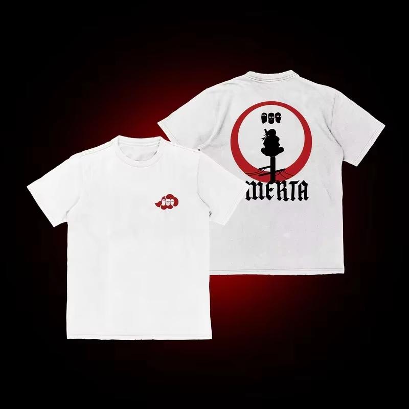Comfortable season Omerta 47 Boksen Fan Print Heren Losse Ronde Hals T-shirt Kan Gecombineerd Worden met Een Sportief Mode T-shirt voor Zowel Mannen als Vrouwen M