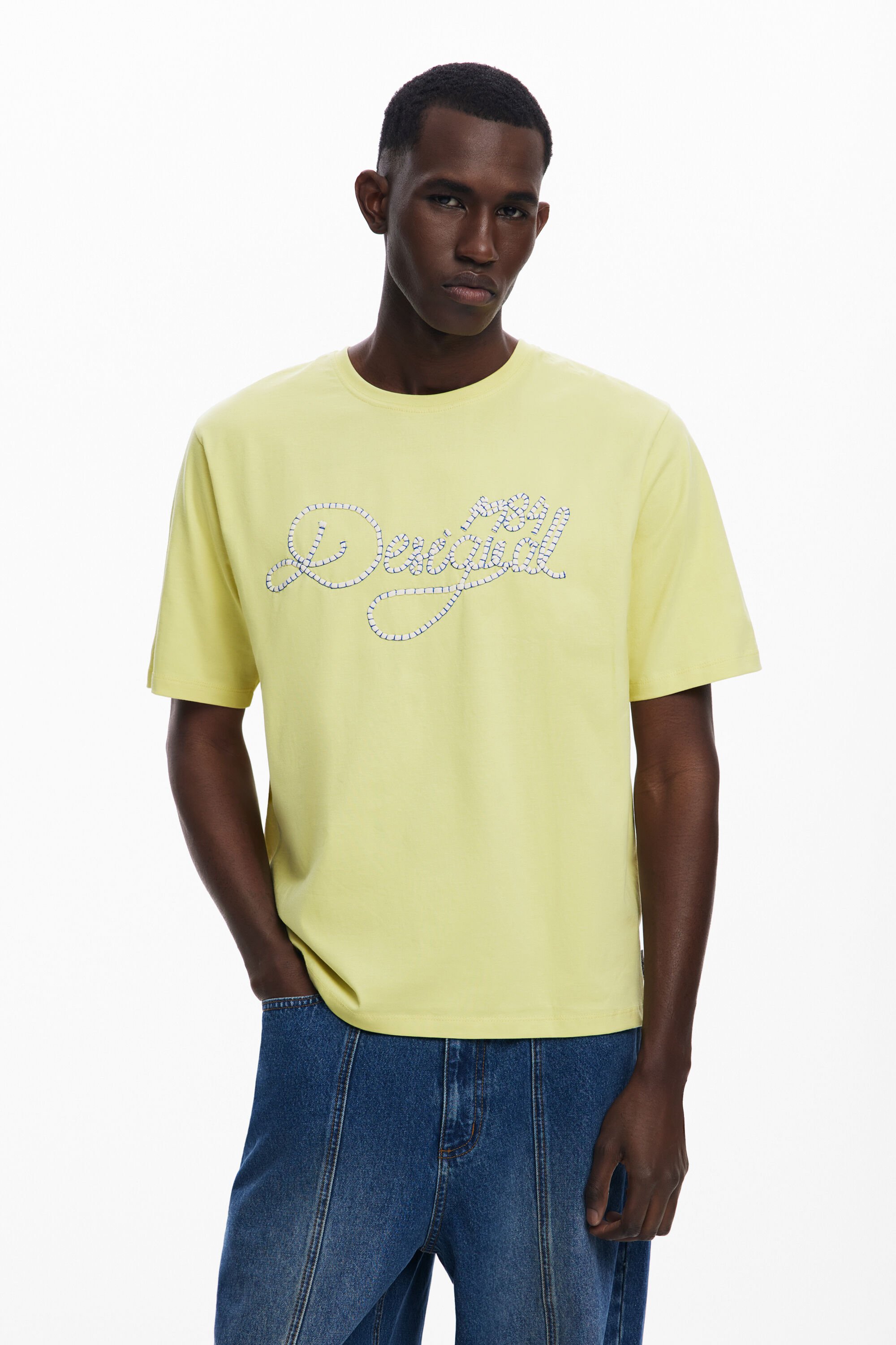 Desigual T-shirt met korte mouwen 1984 - GREEN