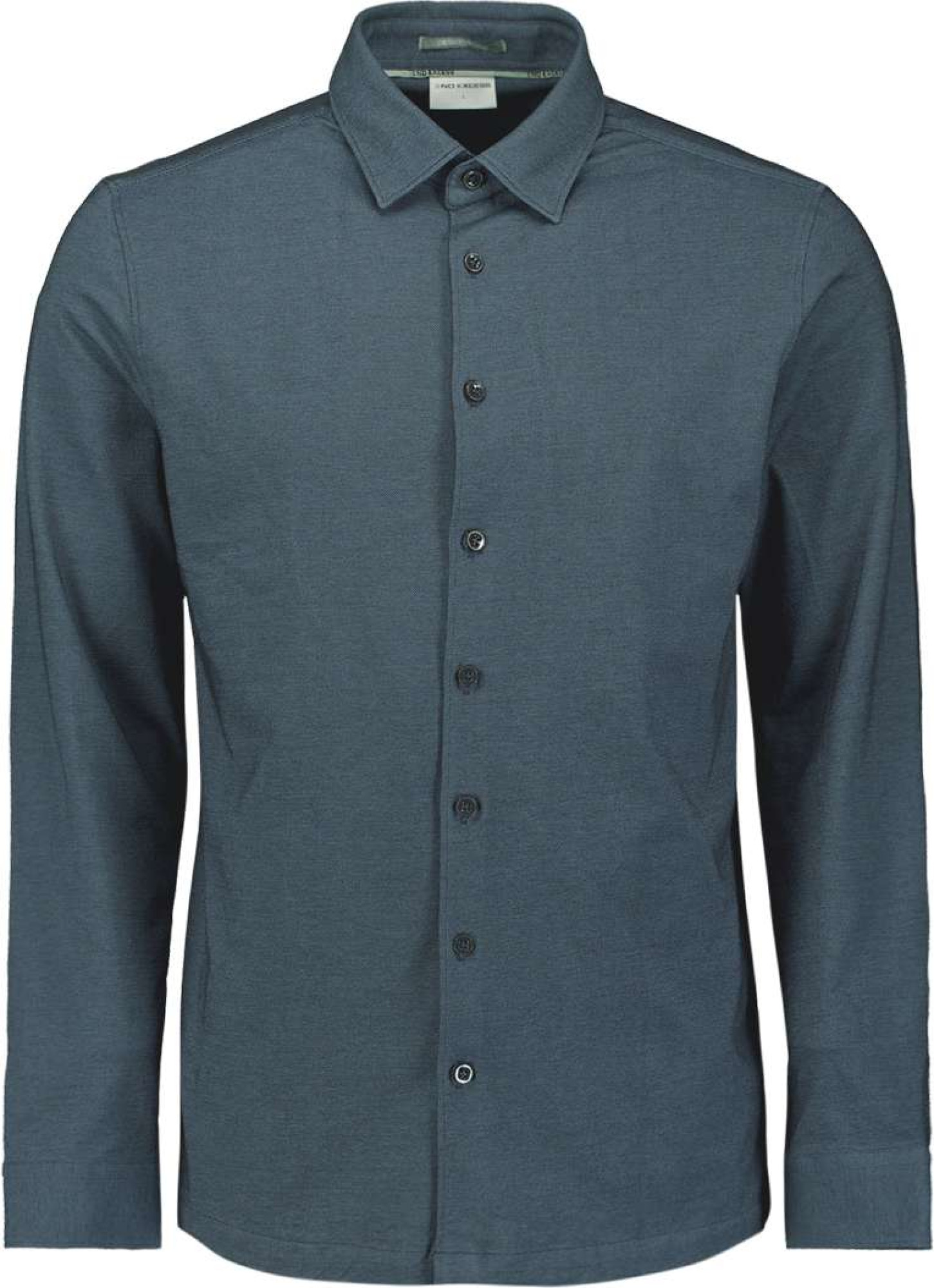 No Excess Shirt jersey washed blue