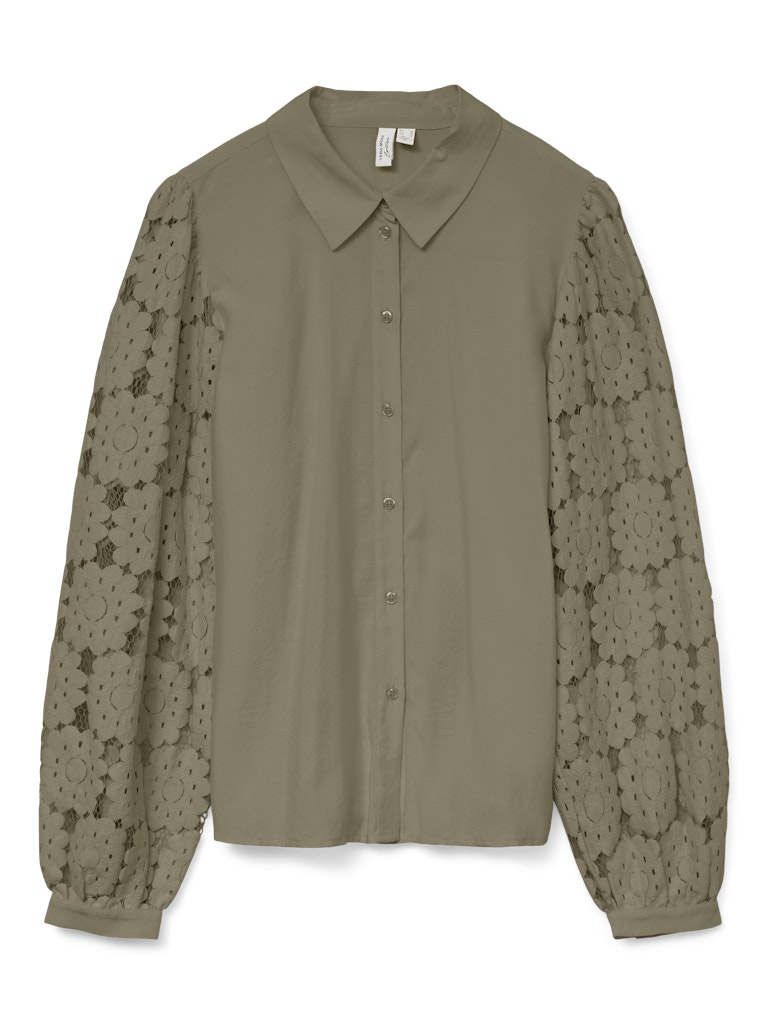 Vero Moda Vmfabena ls shirt wvn btq ga olijf