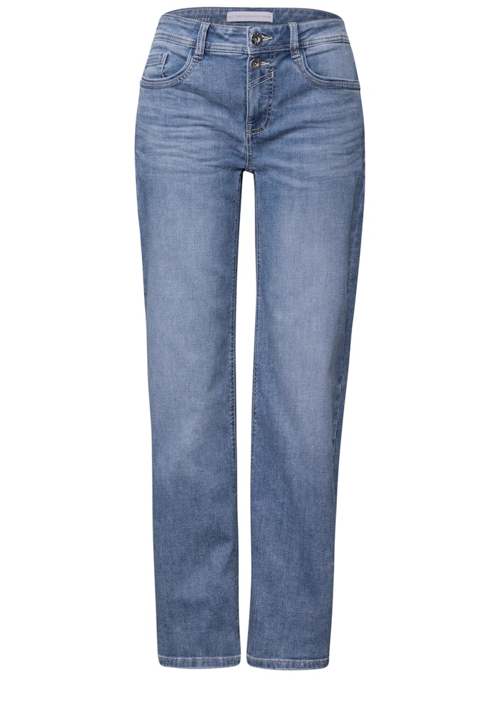 Street One a379176 style qr denim-straight leg,mw