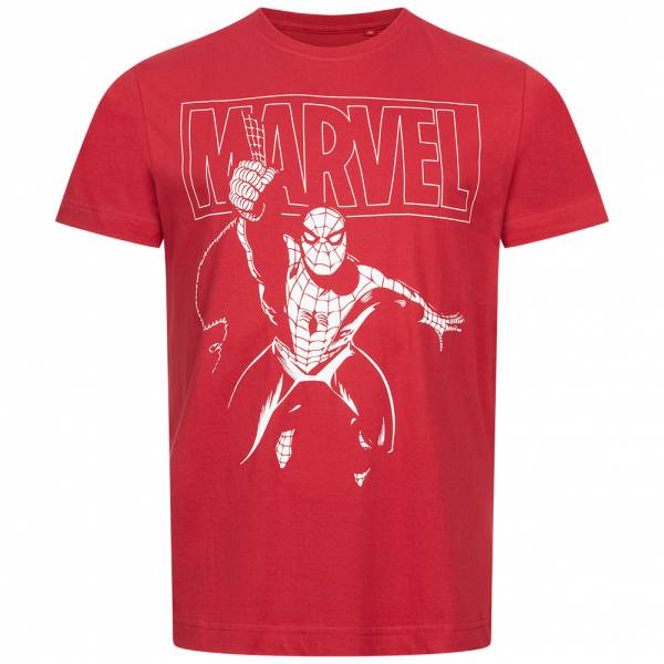 Lizenz Marvel Spiderman Swing Heren T-shirt FBMTS550RED
